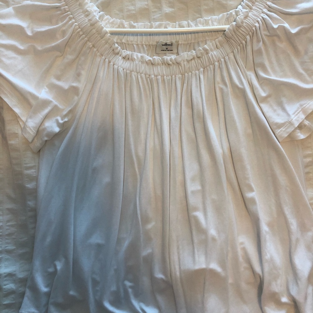 WILFRED OFF THE SHOULDER TOP